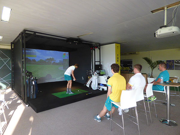 X-golf commercial setup