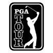 PGA Tour Logo Black and white